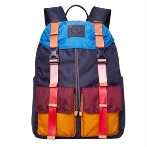 Tory Burch Navy RIPSTOP BACKPACK